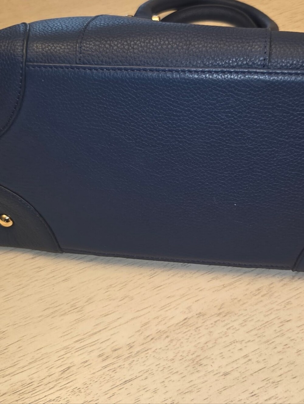 EUC Pom Pom London Greenwich Tote In Moonlight Blue - Picture 9 of 11